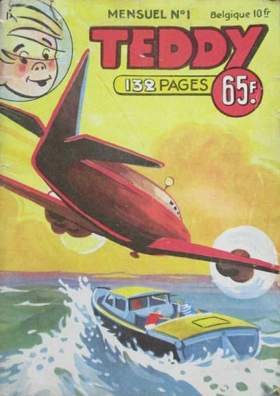 Cover for Teddy (SNPI (Société Nationale de Presse Illustrée), 1955 series) #1