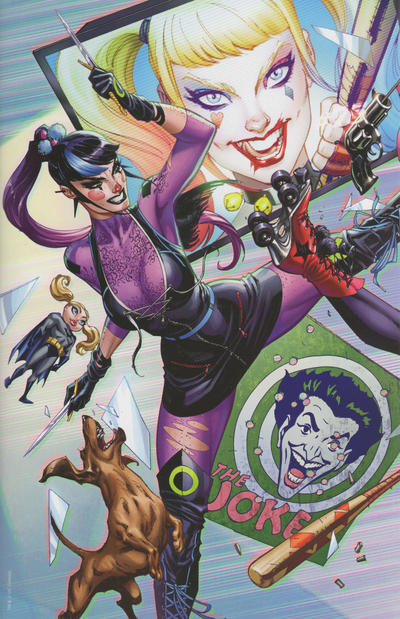 Cover for Harley Quinn (DC, 2016 series) #75 [Jscottcampbell.com Exclusive J. Scott Campbell Cover C]