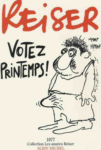Cover for Les années Reiser (Albin Michel, 1994 series) #4 - Votez printemps!
