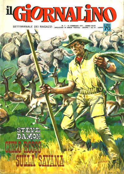 Cover for Il Giornalino (Edizioni San Paolo, 1924 series) #v47#7
