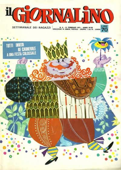 Cover for Il Giornalino (Edizioni San Paolo, 1924 series) #v47#8