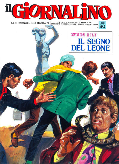 Cover for Il Giornalino (Edizioni San Paolo, 1924 series) #v47#16