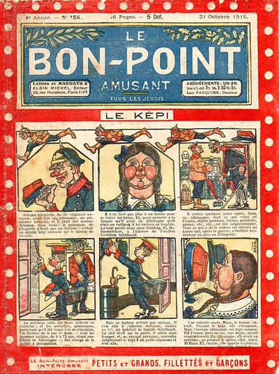 Cover for Le Bon point (Albin Michel, 1912 series) #154