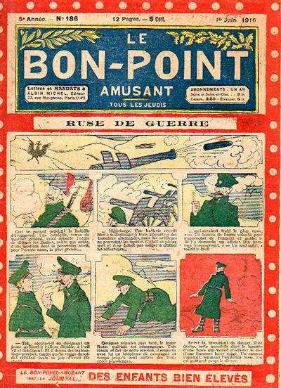 Cover for Le Bon point (Albin Michel, 1912 series) #186