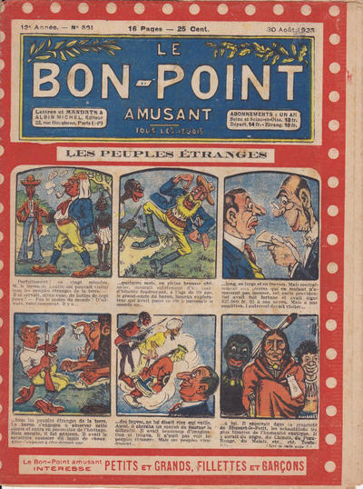 Cover for Le Bon point (Albin Michel, 1912 series) #561