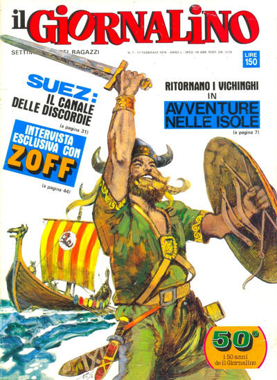 Cover for Il Giornalino (Edizioni San Paolo, 1924 series) #v50#7
