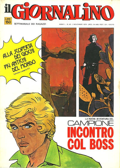 Cover for Il Giornalino (Edizioni San Paolo, 1924 series) #v50#43