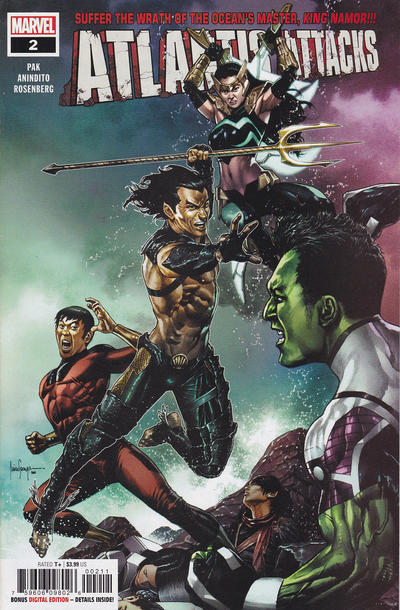 Cover for Atlantis Attacks (Marvel, 2020 series) #2
