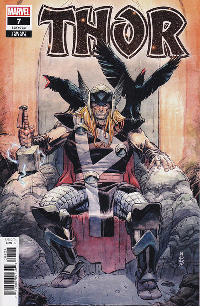 Cover for Thor (Marvel, 2020 series) #7 (733) [Nic Klein]