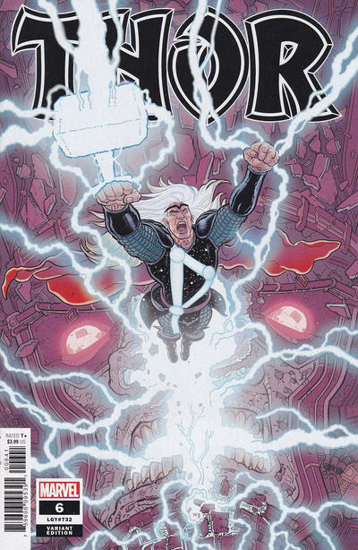 Cover for Thor (Marvel, 2020 series) #6 (732) [Steve Skroce]