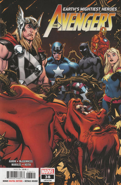 Cover for Avengers (Marvel, 2018 series) #38 (738)