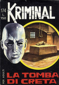 Cover Thumbnail for Kriminal (Editoriale Corno, 1964 series) #174