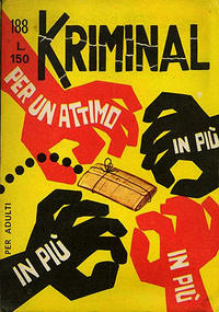 Cover Thumbnail for Kriminal (Editoriale Corno, 1964 series) #188