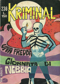 Cover Thumbnail for Kriminal (Editoriale Corno, 1964 series) #236