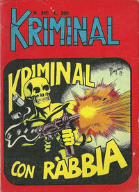 Cover Thumbnail for Kriminal (Editoriale Corno, 1964 series) #365
