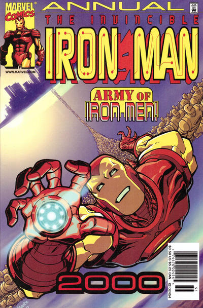 Cover for Iron Man 2000 (Marvel, 2000 series) [Newsstand]