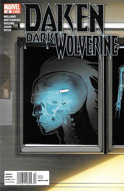 Cover for Daken: Dark Wolverine (Marvel, 2010 series) #15 [Newsstand]