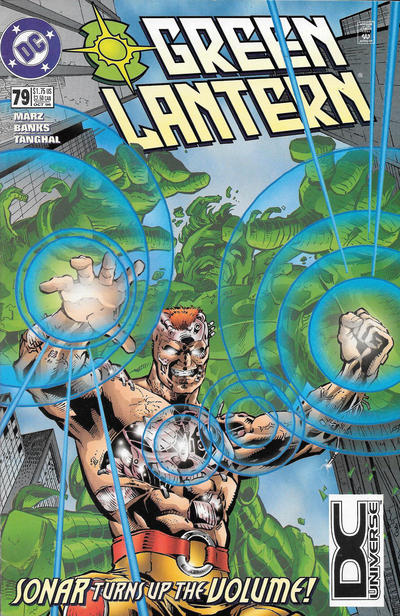 Cover for Green Lantern (DC, 1990 series) #79 [DC Universe Corner Box]