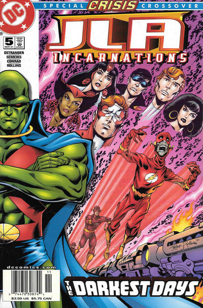 Cover for JLA: Incarnations (DC, 2001 series) #5 [Newsstand]