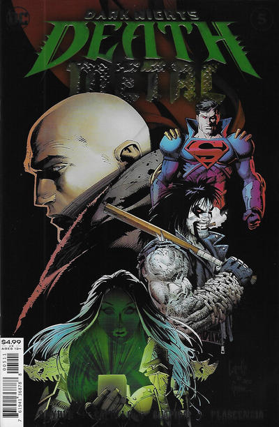 Cover for Dark Nights: Death Metal (DC, 2020 series) #5 [Greg Capullo & Jonathan Glapion Foil Cover]