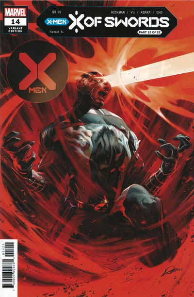 Cover for X-Men (Marvel, 2019 series) #14 [Alexander Lozano]
