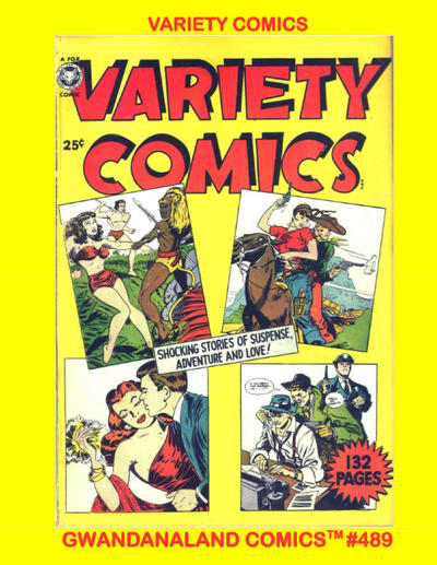 Cover for Gwandanaland Comics (Gwandanaland Comics, 2016 series) #489 - Variety Comics