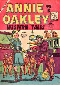 Cover Thumbnail for Annie Oakley Western Tales (Horwitz, 1956 ? series) #8