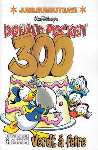 Cover Thumbnail for Donald Pocket Jubileumsutgave (Hjemmet / Egmont, 2020 series) #300 - Verdt å feire