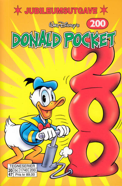 Cover for Donald Pocket Jubileumsutgave (Hjemmet / Egmont, 2020 series) #200