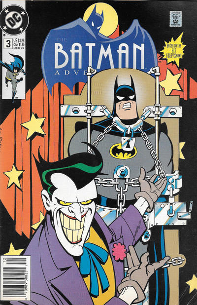 Cover for The Batman Adventures (DC, 1992 series) #3 [Newsstand]