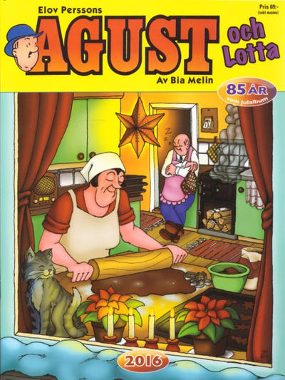 Cover for Agust och Lotta [julalbum] (Bokförlaget Semic; Egmont, 1999 series) #2016