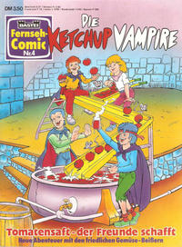 Cover Thumbnail for Bastei Fernseh-Comic (Bastei Verlag, 1992 series) #4 - Die Ketchupvampire - Tomatensaft der Freude schafft
