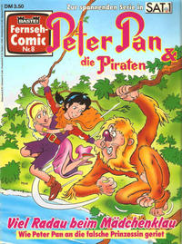 Cover Thumbnail for Bastei Fernseh-Comic (Bastei Verlag, 1992 series) #8 - Peter Pan & die Piraten - Viel Radau beim Mädchenklau