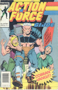 Cover Thumbnail for Action Force / G.I. Joe (Egmont Kustannus, 1991 series) #1/1991