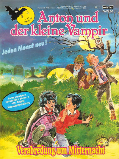 Cover for Anton und der kleine Vampir (Bastei Verlag, 1990 series) #1