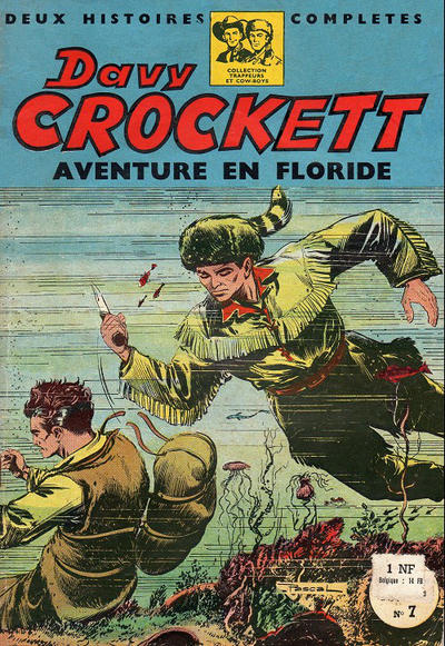 Cover for Davy Crockett (SPE [Société Parisienne d'Edition], 1956 series) #7