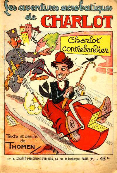 Cover for Les aventures acrobatiques de Charlot (SPE [Société Parisienne d'Edition], 1948 series) #14