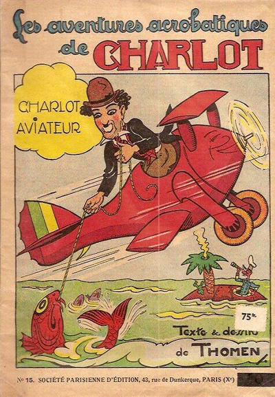 Cover for Les aventures acrobatiques de Charlot (SPE [Société Parisienne d'Edition], 1948 series) #15