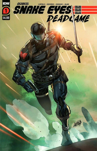Cover for Snake Eyes: Deadgame (IDW, 2020 series) #1 [Second Printing]