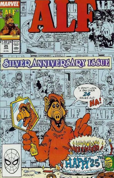 Cover for ALF (Marvel, 1988 series) #25 [Direct]