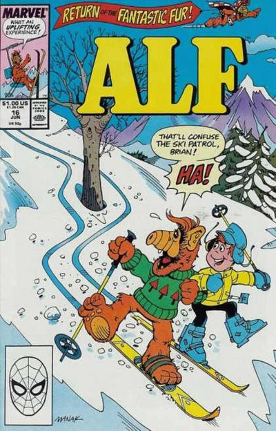 Cover for ALF (Marvel, 1988 series) #16 [Direct]