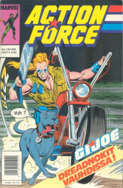 Cover for Action Force / G.I. Joe (Semic, 1988 series) #4/1990
