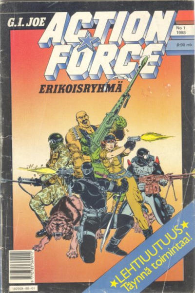 Cover for Action Force / G.I. Joe (Semic, 1988 series) #1/1988