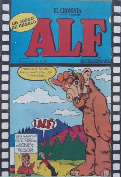 Cover for Alf (Ledafilms SA, 1986 ? series) #22