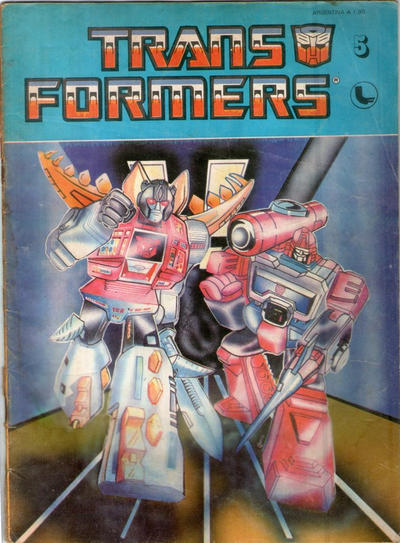 Cover for Transformers (Ledafilms SA, 1987 ? series) #5