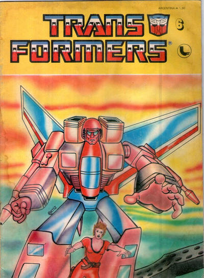 Cover for Transformers (Ledafilms SA, 1987 ? series) #6