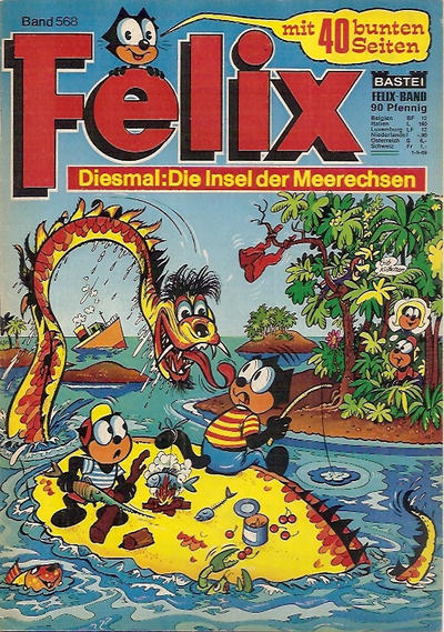 Cover for Felix (Bastei Verlag, 1958 series) #568