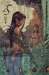 Cover for Witchblade (Image, 1995 series) #25 [Fathom Speckle Holofoil Variant]
