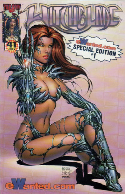 Cover for Witchblade (Image, 1995 series) #41 [E-Wanted Variant Cover]