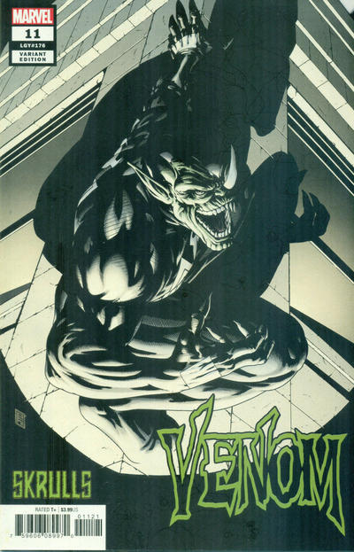 Cover for Venom (Marvel, 2018 series) #11 (176) [Variant Edition - Skrulls - John Tyler Christopher Cover]